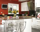 Modern-Contemporary-vibrant-Red-Hi-tech-Family-Kitchen